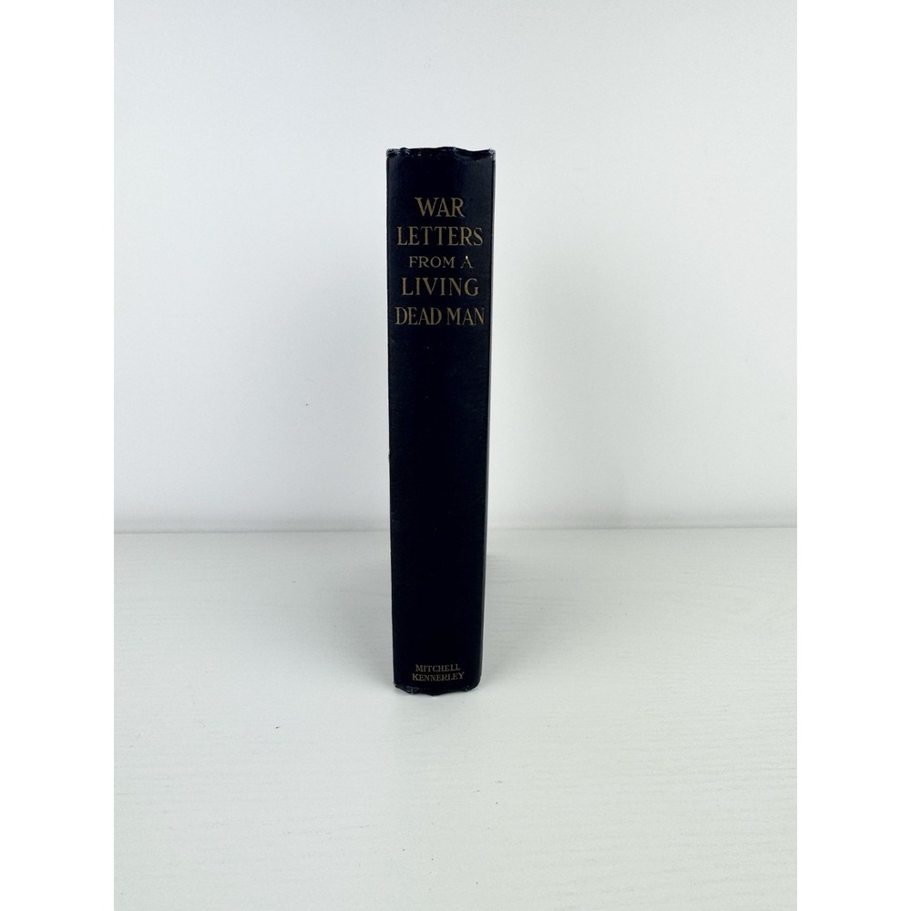 1915 War Letters From A Living Dead Man By Elsa Barker 1st Edition Occult Book